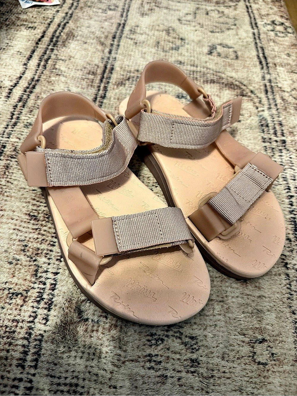 Melissa Strappy Sandals Pink